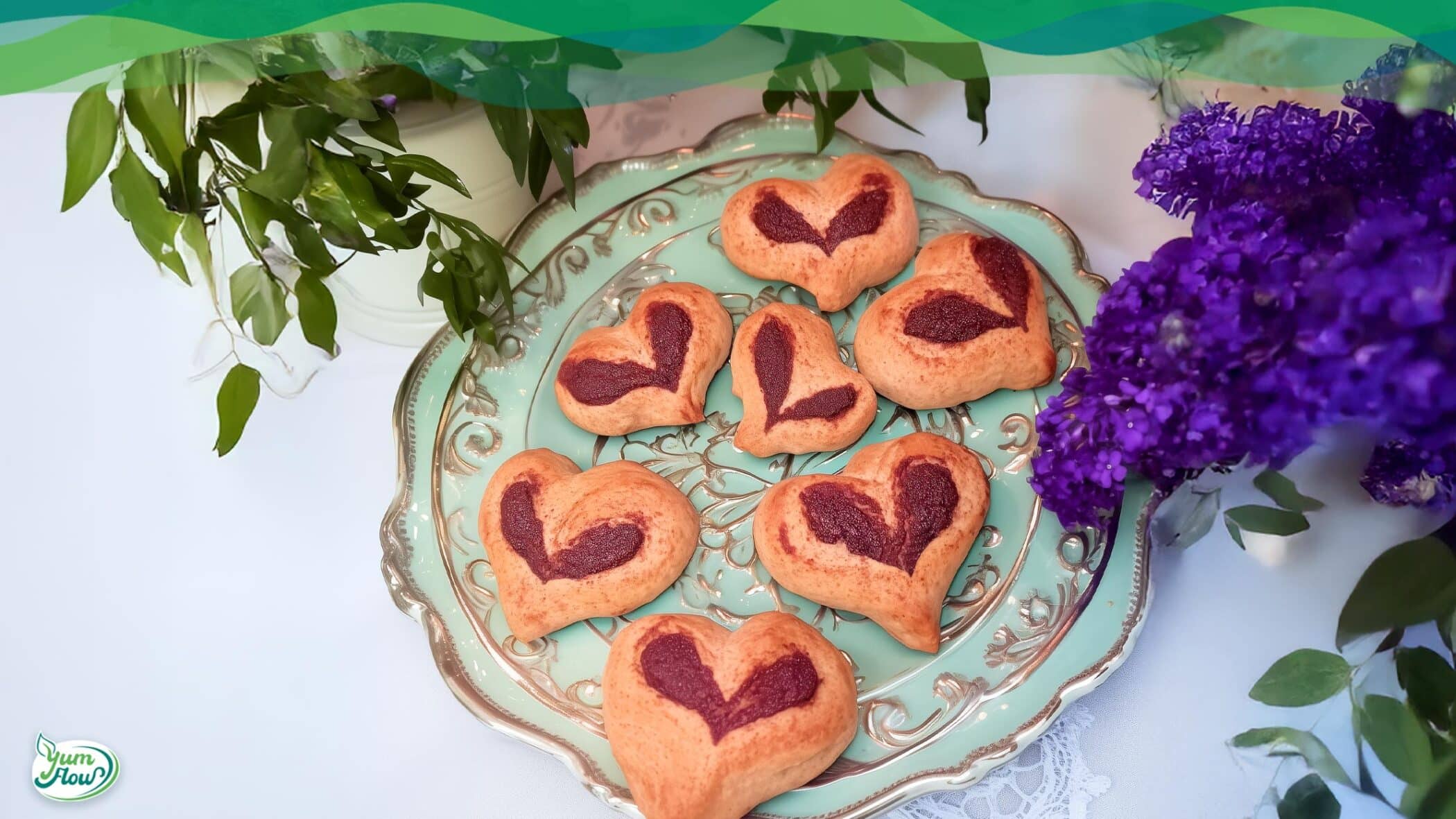 Vegane Nuss-Schnecken Herzen 13 Rezept für vegane Nussschnecken , Nuss-Schnecken vegan + zuckerfrei. fluffigen Nuss-Herzen aus Hefeteig mit einer saftigen Nuss-Füllung zum Valentinstag backen. Einfaches Rezept