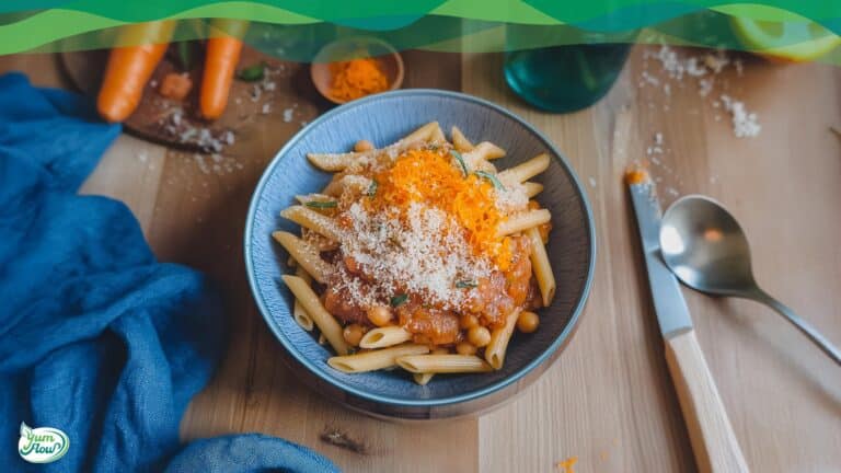 Kichererbsen Tomatensoße 4 vegane Pasta mit Kichererbsen vegan und leckere Tomatensoße , alltagstaugliches veganes rezept