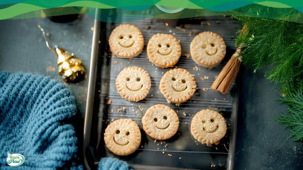 vegane Stempelkekse ein einfaches rezept. auch lecker als Weihnachts-Plätzchen