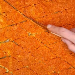 Bunt-knusprige vegane Polenta Schnitten , glutenfrei und lecker