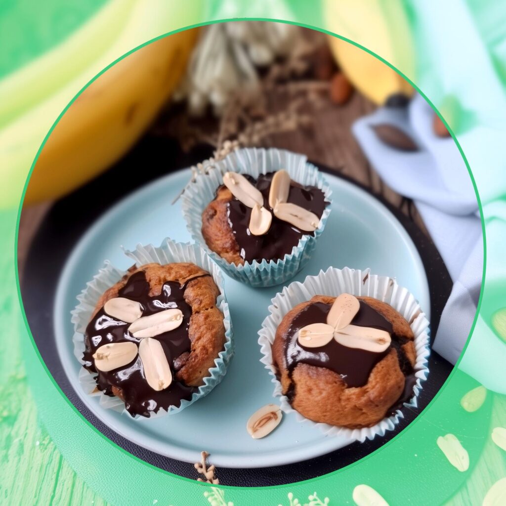 vegane Muffins , vegan, zuckerfrei, low carb