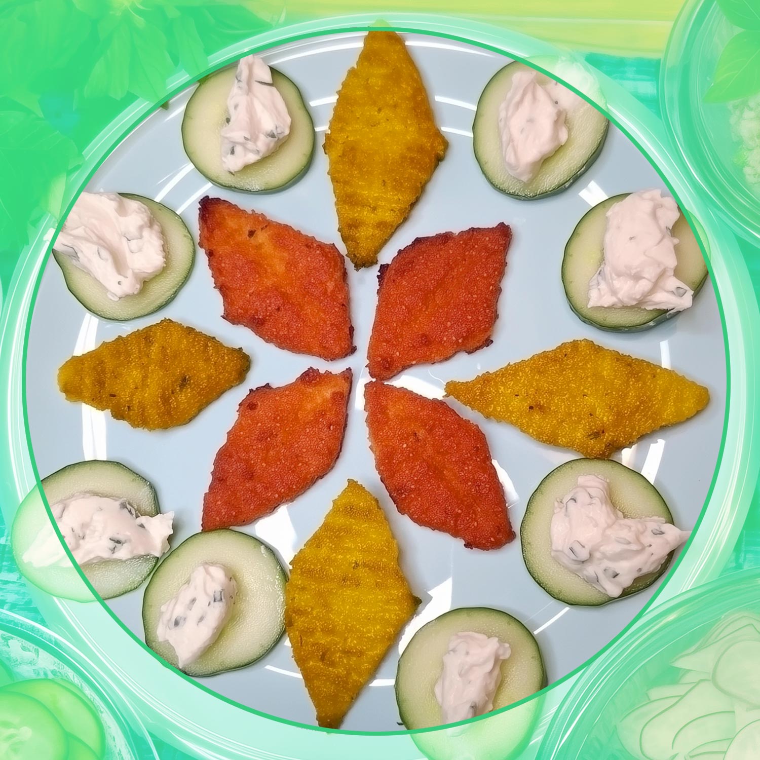 vegane Polentaschnitten , glutenfrei und lecker
