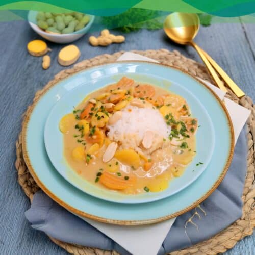 Cremige Erdnuss Sauce mit Möhren 3 vegane Erdnuss Sauce lecker und cremig mit Reis oder Pasta