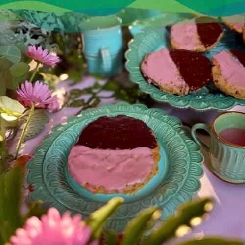 Vegane Amerikaner 2 vegane amerikaner, pflanzliches rezept, fluffig und ohne zucker wie vom bäcker - high protein und low carb