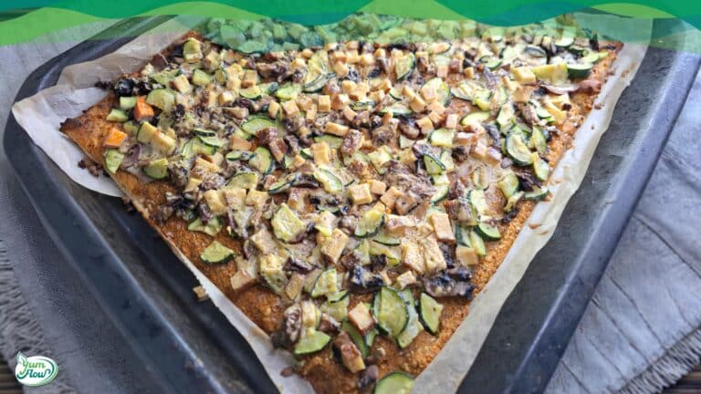 Süßkartoffel-Pizza 9 glutenfreie vegane Pizza aus Süßkartoffel