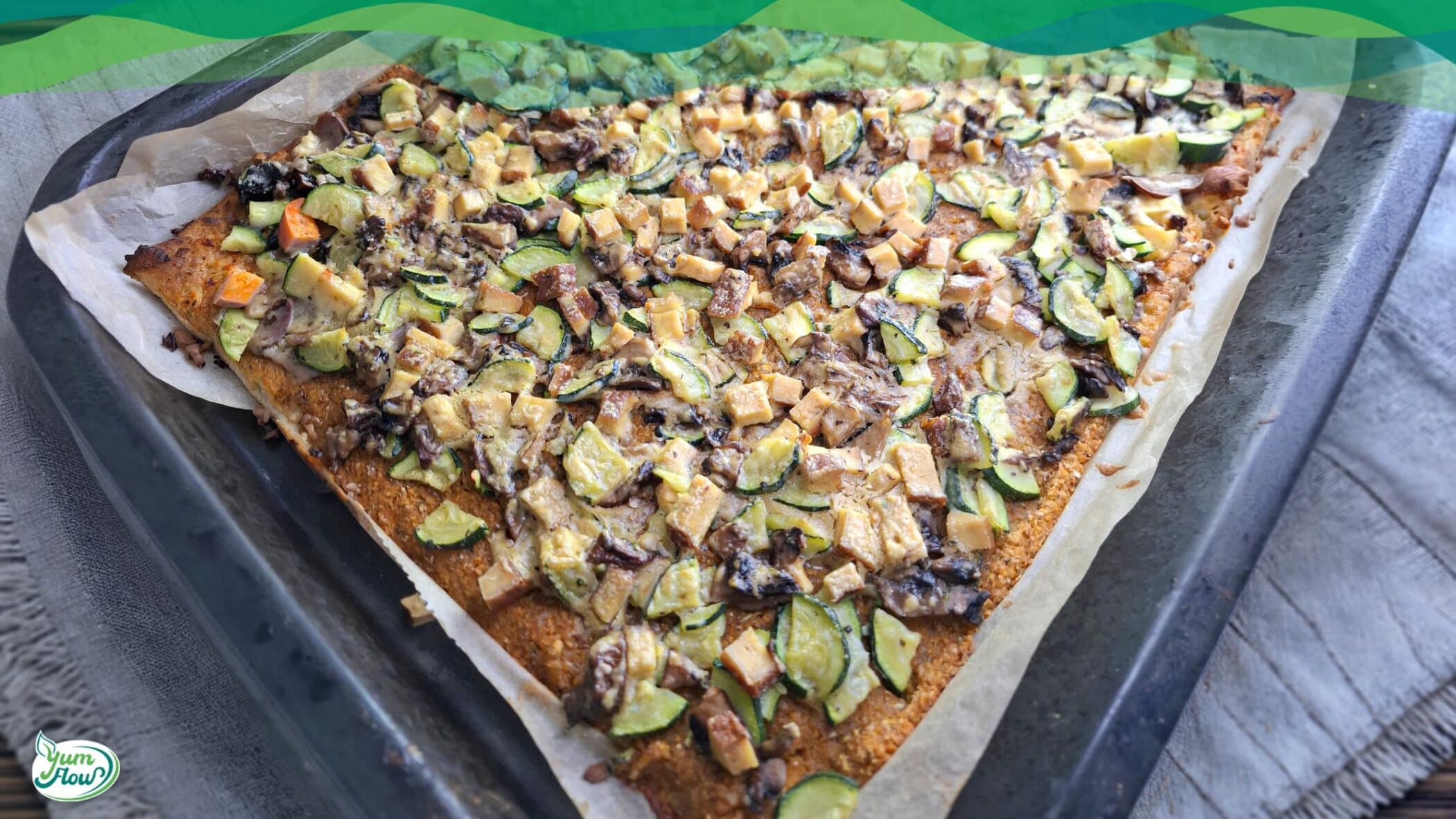 Süßkartoffel-Pizza 11 glutenfreie vegane Pizza aus Süßkartoffel