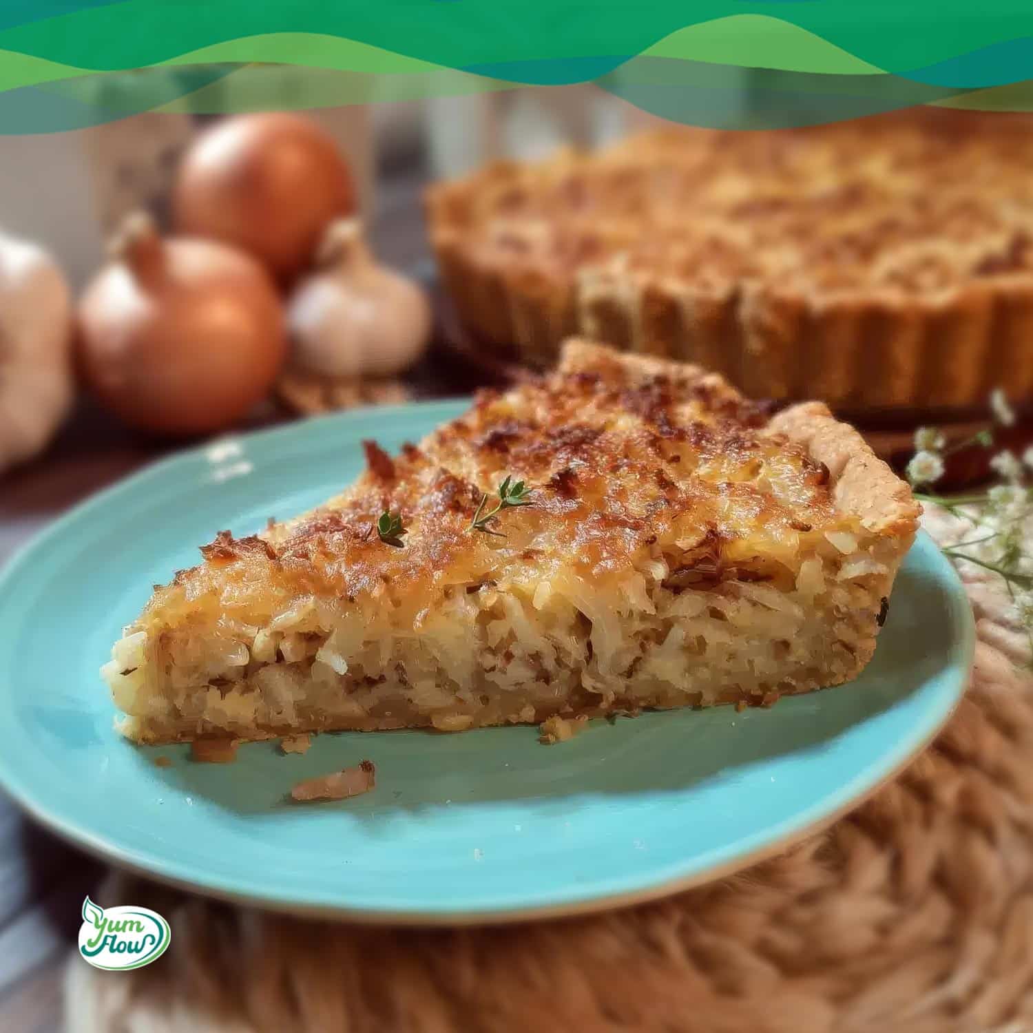 Veganer Zwiebelkuchen 13 veganer Zwiebelkuchen