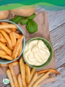 Vegane Mayo Rezept lecker zu Pommes