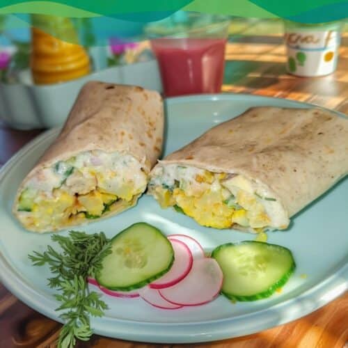 Vegane Wraps mit würzigem Blumenkohl 9 vegane wraps mit würzigem blumenkohl