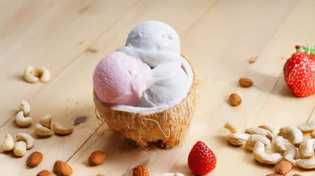 eis vegan ersetzen pflanzliche Alternative als Ersatz