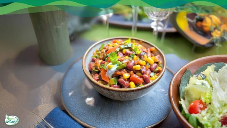 Vegane Gemüsepfanne Tex Mex – One Pot 9 vegane gemüsepfanne tex mex einfaches proteinreiches veganes rezept als alltagstaugliches veganes Rezept