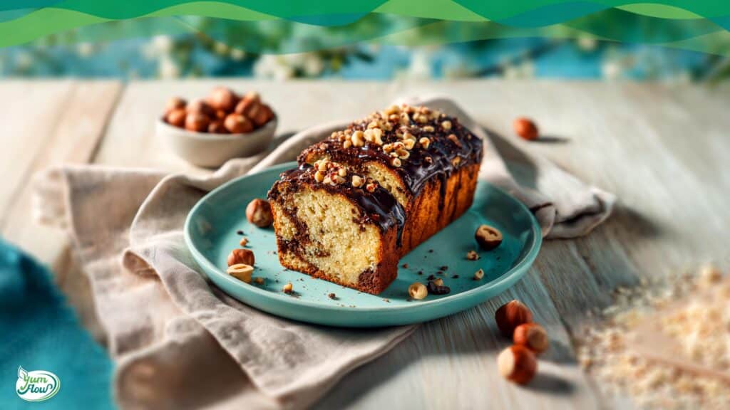 Veganer Marmorkuchen - klassisch 1 Veganer Marmorkuchen mit Nüssen
