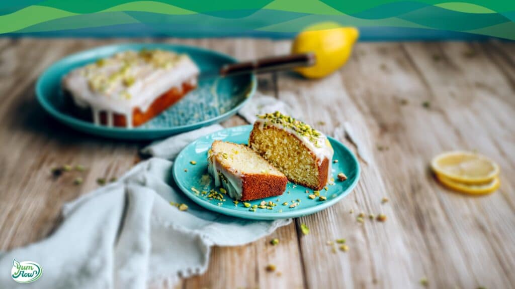 Veganer Zitronenkuchen klassisch 14 Veganer Zitronenkuchen mit Pistazien