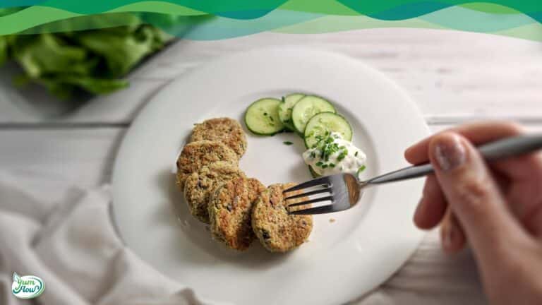 Brokkoli Nuggets vegan 10 Brokkoli Nuggets vegan mit Gurken