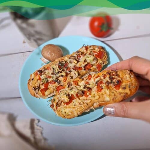 Bistro Baguette vegan 11 Veganes Baguette mit Gemüsebelag