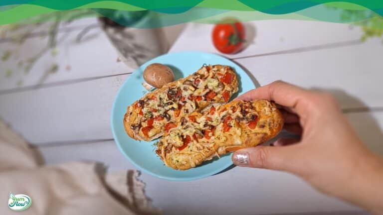 Bistro Baguette vegan 10 Veganes Baguette mit Gemüsebelag