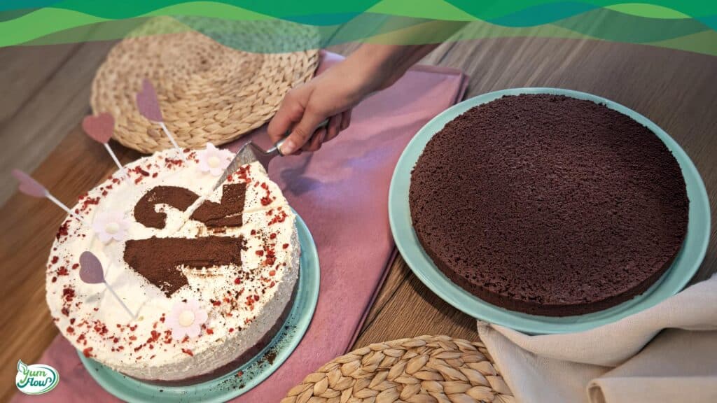 Schoko-Kuchenboden Low Carb 18 Saftiger Low-Carb-Schoko-Tortenboden-vegan