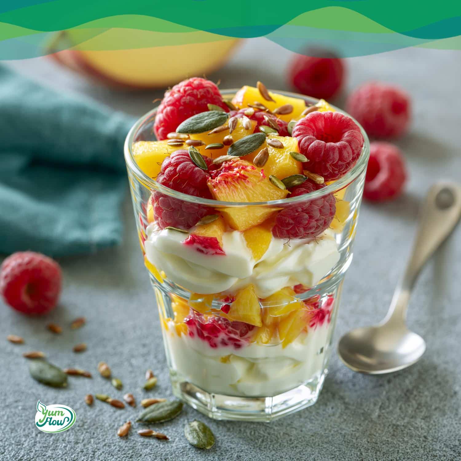 Frühstück-Rezepte Sommer 16 Skyr Pfirsich Fruehstueck 1 1