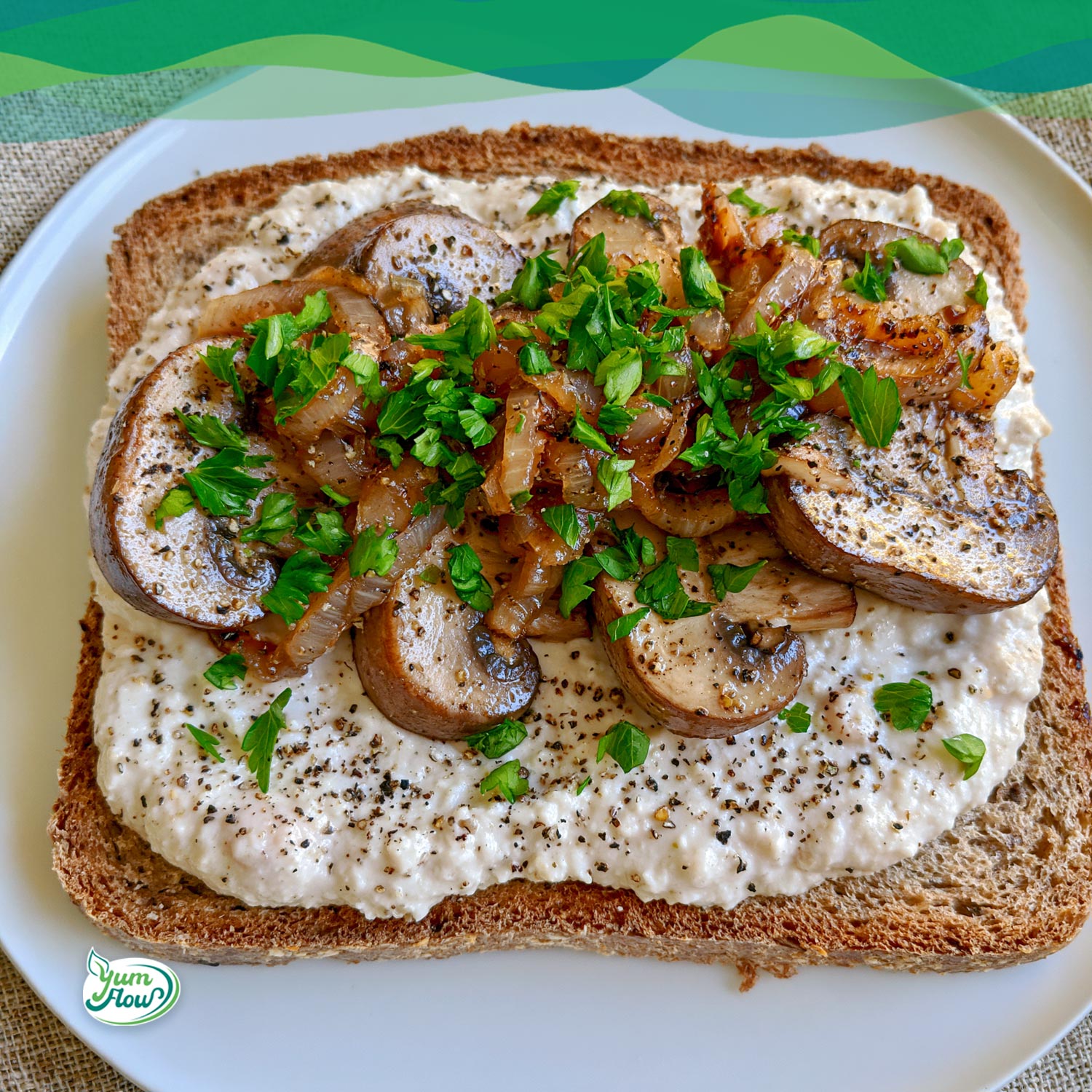 Mittagessen im Herbst 20 pilz toast lunch herbst 1 1