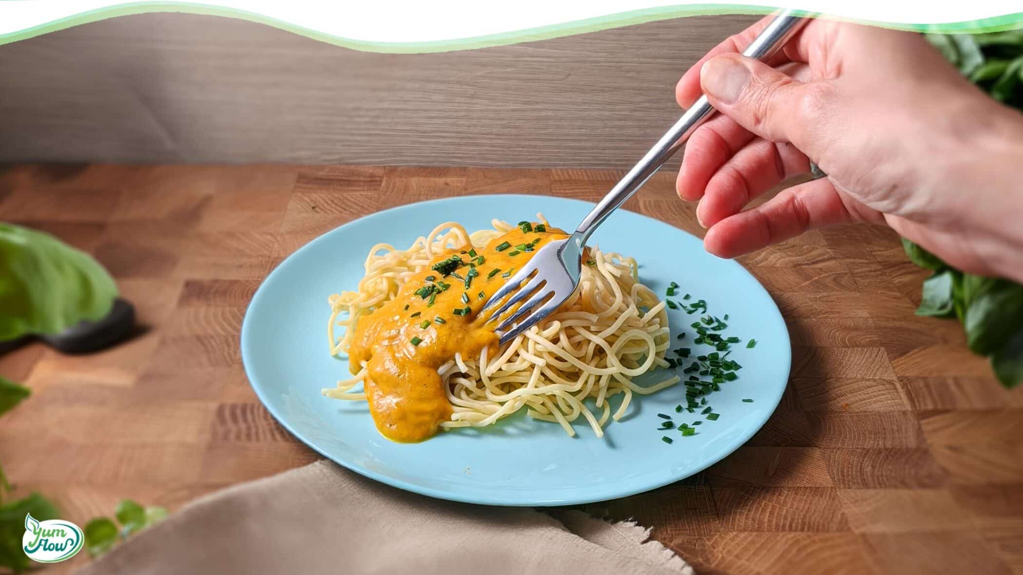 Kürbis Pasta vegan 1 Kürbis Pasta vegan
